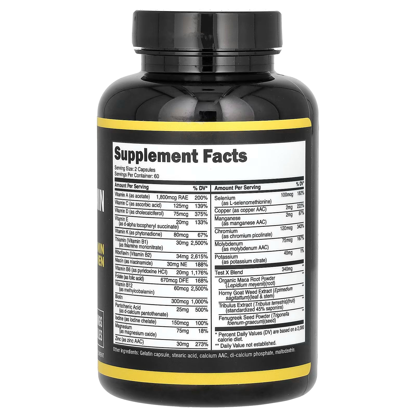 Multivitamin for Men Primaforce – Salud y Energía Diaria (120 cápsulas)