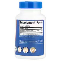 Magnesium Complex Nutricost 500mg – Relajación y Recuperación (30 cápsulas)