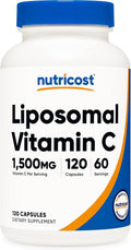 Liposomal Vitamin C 1500mg (60 cápsulas) – Inmunidad y Absorción Superior