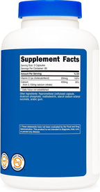 Calcium Citrate + Vitamin D 2100mg (180 cápsulas) – Huesos Fuertes y Salud Ósea