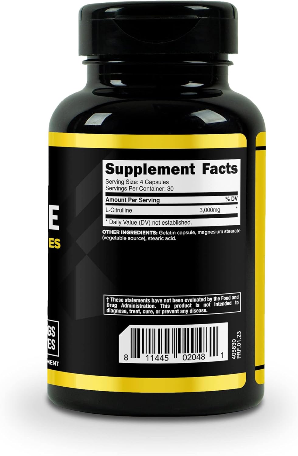 L-Citrulline Capsules [3000 MG] [120 CAPS]