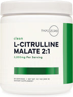 Type Zero L-Citrulline Malate 2:1 – Pump y Rendimiento (50 Servings, Unflavored)