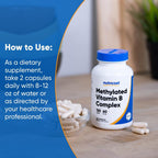Vitamin B Complex – Energía y Enfoque (120 cápsulas)