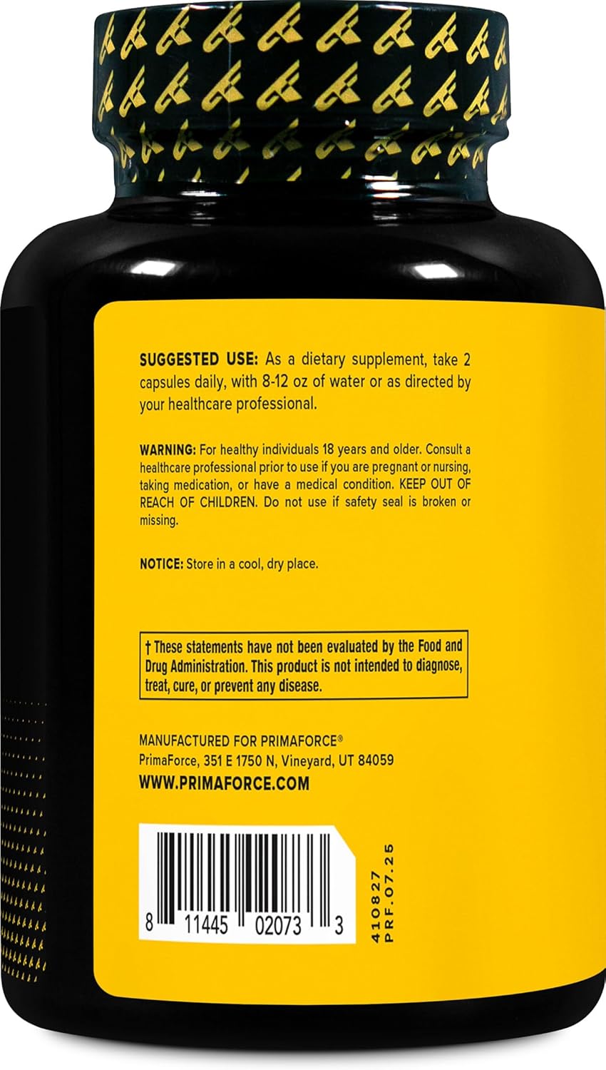 Yohimbine Primaforce – Quema de Grasa y Energía (2.5mg, 270 cápsulas)
