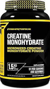 Creatine Monohydrate Primaforce – Rendimiento Máximo (1.5kg)