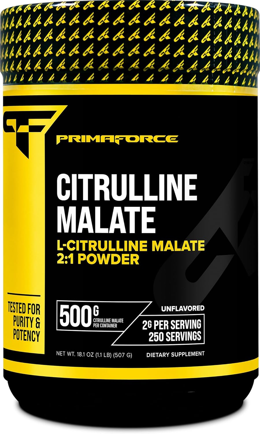 Citrulline Malate Primaforce – Energía y Flujo Sanguíneo (500g)