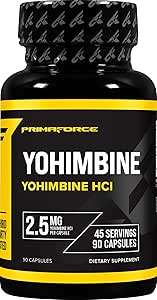 Yohimbine Primaforce – Energía y Definición (2.5mg, 90 cápsulas)