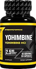 Yohimbine Primaforce – Energía y Definición (2.5mg, 90 cápsulas)