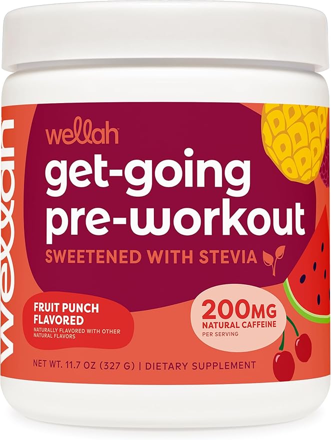 Wellah Pre-workout [30 SERV] [Fruit Punch]