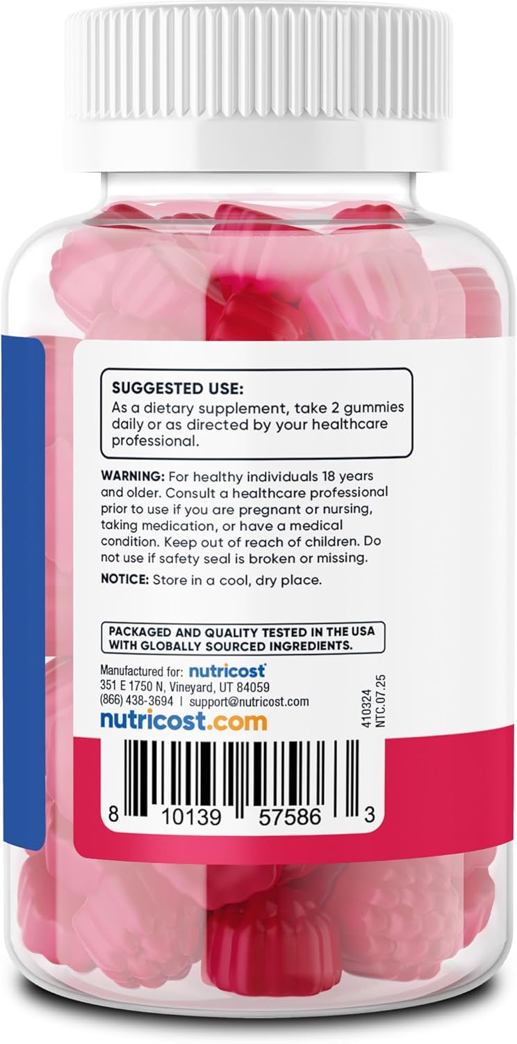 Fiber Gummies 6g (60 Gummies) – Digestión y Bienestar Diario