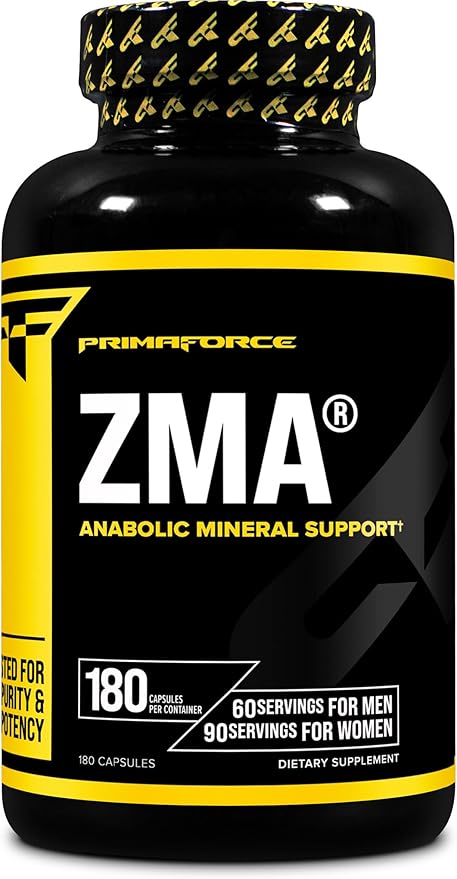 ZMA Primaforce – Recuperación y Soporte Hormonal (180 cápsulas)