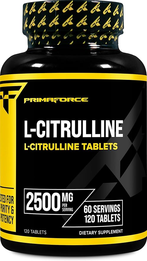 L-Citrulline Primaforce 2500mg – Pump y Rendimiento (120 tablets)