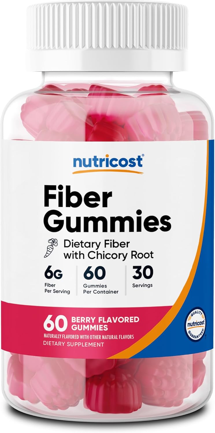 Fiber Gummies 6g (60 Gummies) – Digestión y Bienestar Diario
