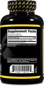 Creatine Monohydrate Primaforce 3000mg – Fuerza y Rendimiento (240 cápsulas)