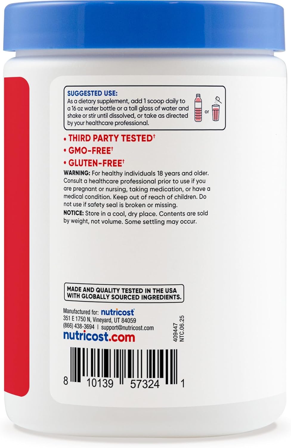 Electrolytes Powder Fruit Punch – Hidratación y Rendimiento (60 Servings)
