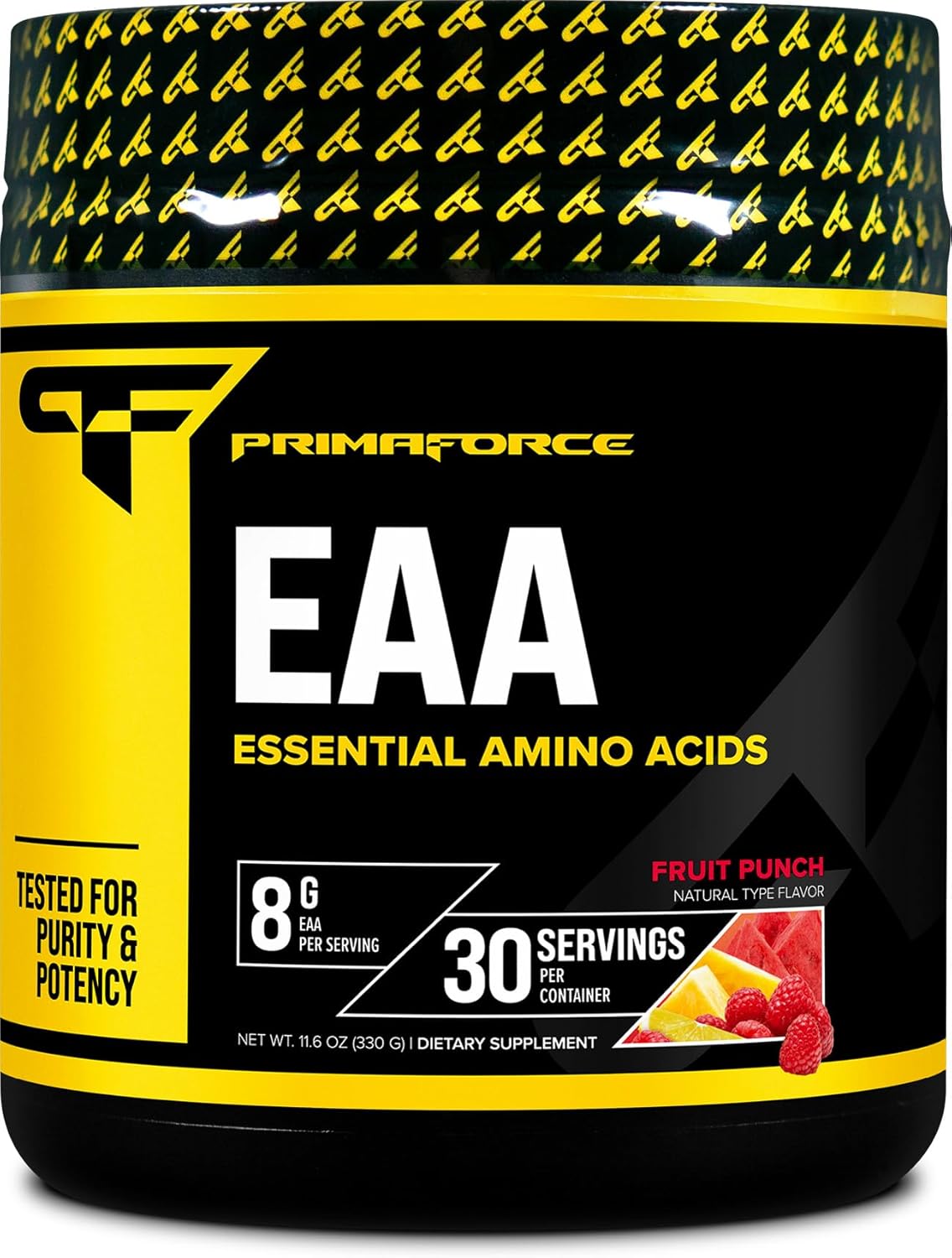 EAA Powder Primaforce – Recuperación y Masa Muscular (Fruit Punch, 30 servings)