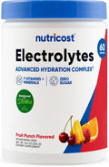 Electrolytes Powder Fruit Punch – Hidratación y Rendimiento (60 Servings)