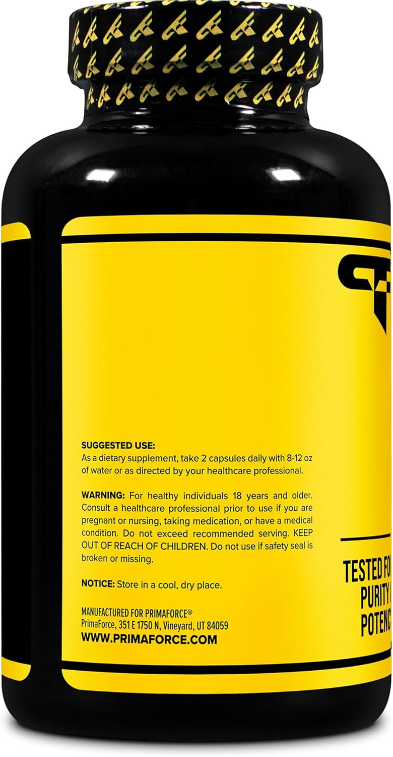 HMB Primaforce 1000mg – Recuperación y Preservación Muscular (180 cápsulas)