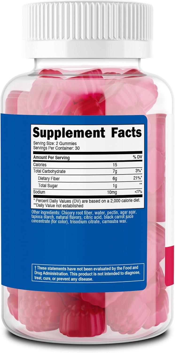 Fiber Gummies 6g (60 Gummies) – Digestión y Bienestar Diario