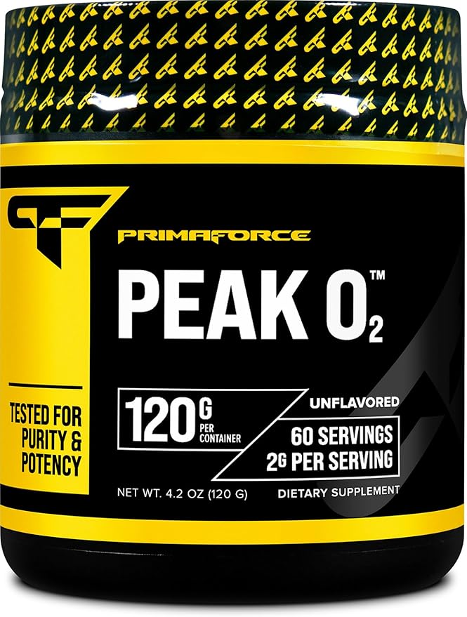 Peak O2 Powder Primaforce – Energía y Rendimiento (60 servings)