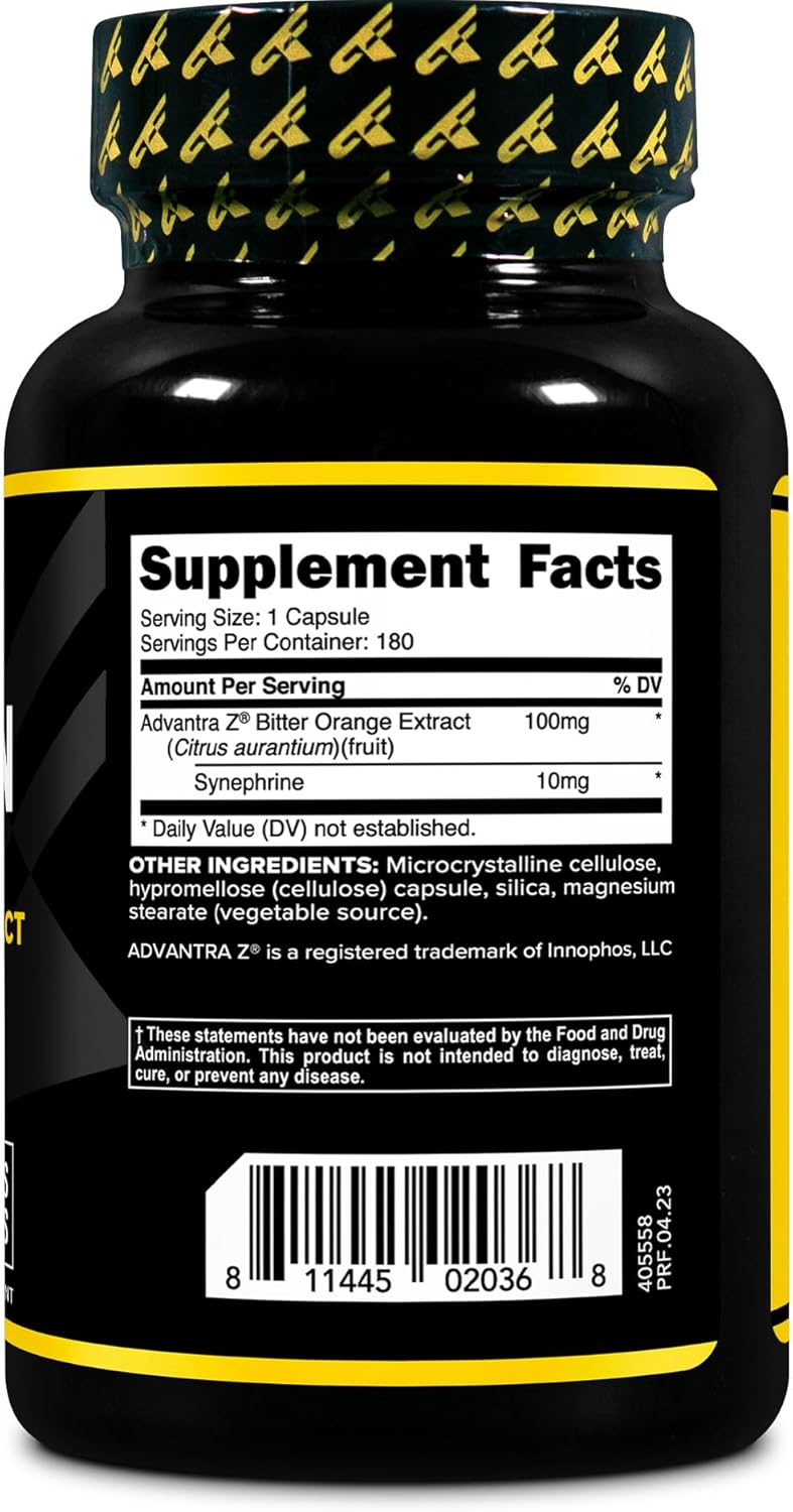 Syneburn Primaforce – Energía y Quema de Grasa (10mg, 180 cápsulas)