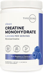Type Zero Creatine Monohydrate – Energía y Fuerza (500g, Blue Raspberry)