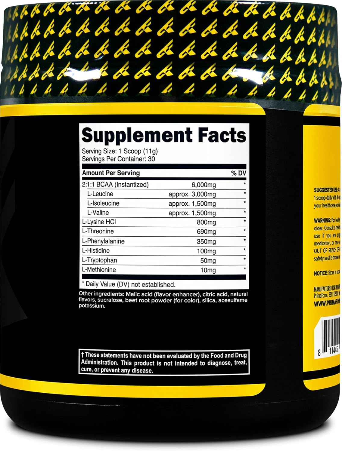 EAA Powder Primaforce – Recuperación y Masa Muscular (Fruit Punch, 30 servings)