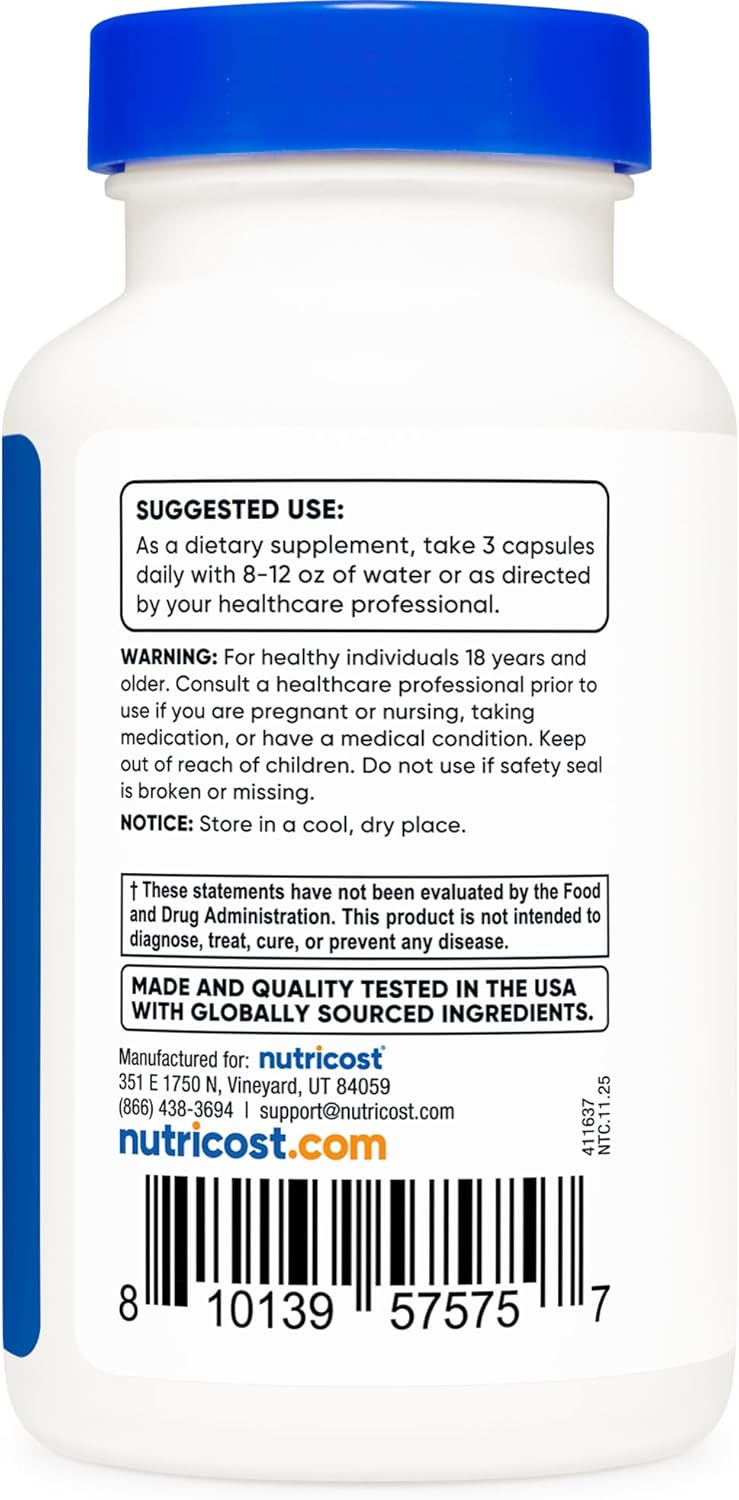 Turmeric with BioPerine 2300mg (90 cápsulas) – Soporte Antiinflamatorio y Articulaciones