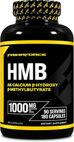 HMB Primaforce 1000mg – Recuperación y Preservación Muscular (180 cápsulas)