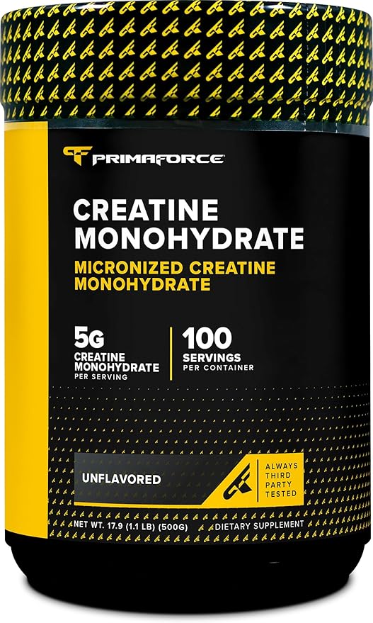Creatine Monohydrate Primaforce – Fuerza y Rendimiento (500g)