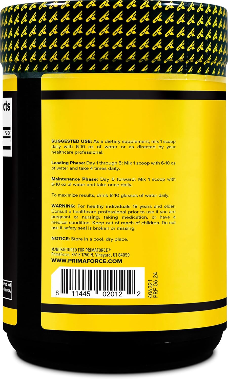 Creatine Monohydrate Primaforce – Rendimiento Máximo (1kg)