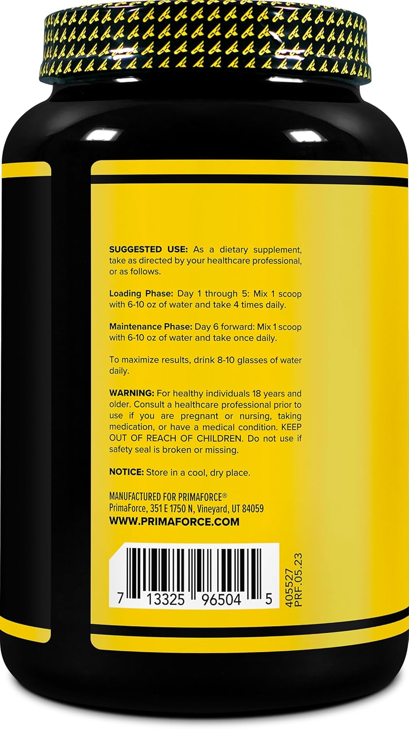 Creatine Monohydrate Primaforce – Rendimiento Máximo (1.5kg)