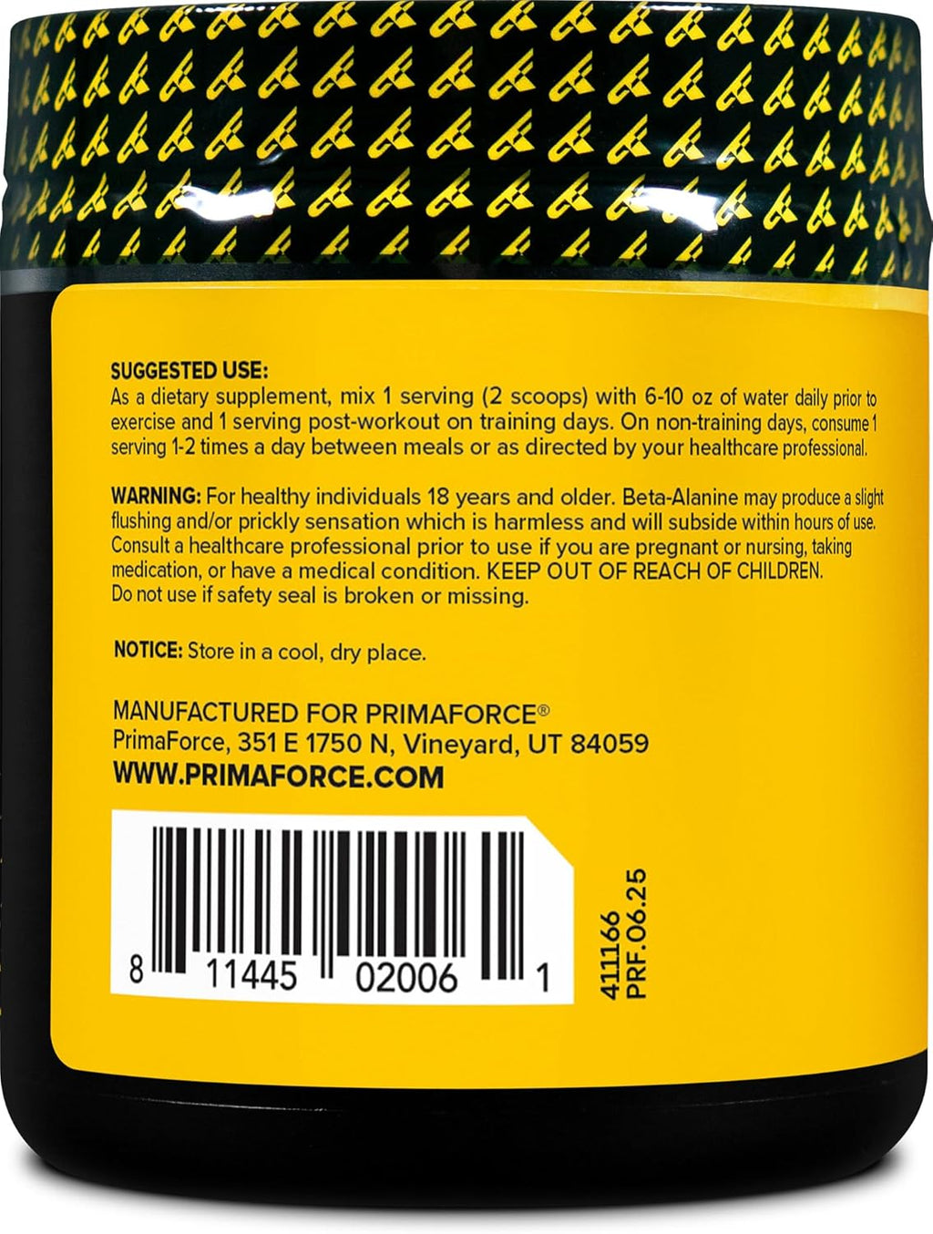 Beta-Alanine Primaforce – Resistencia y Rendimiento (200g)