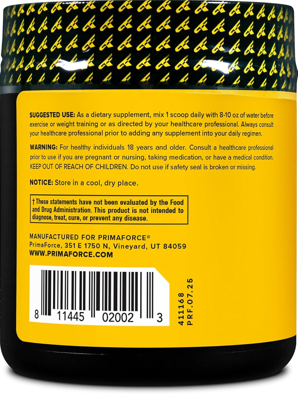 AAKG Primaforce – Pump y Rendimiento (250g)