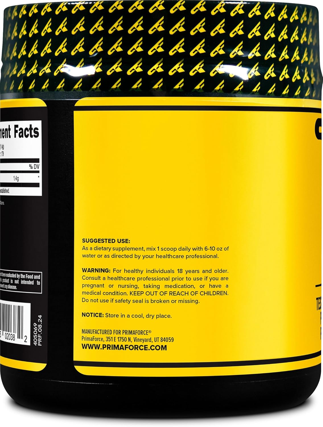 Taurine Powder Primaforce – Rendimiento y Recuperación (250g)