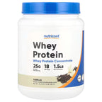 Whey Protein Concentrate Nutricost – Proteína y Recuperación (Vanilla, 1.5 lbs)