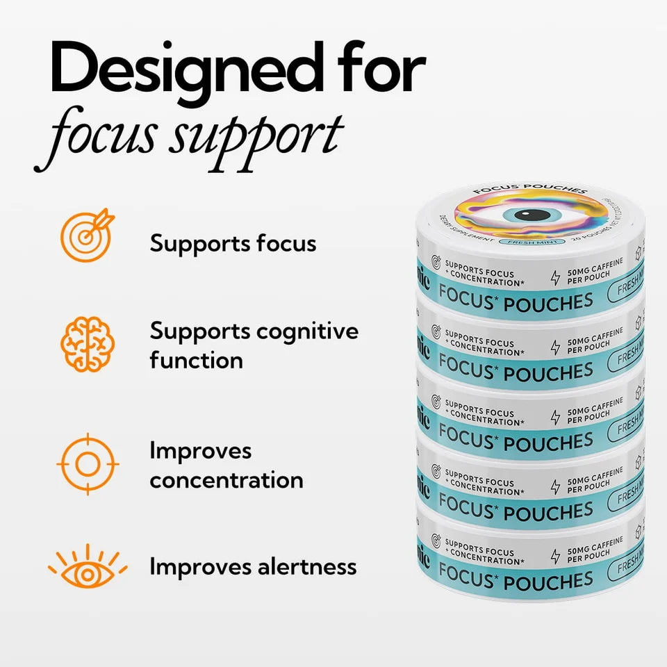 NEUTONIC Focus Pouches - Fresh Mint