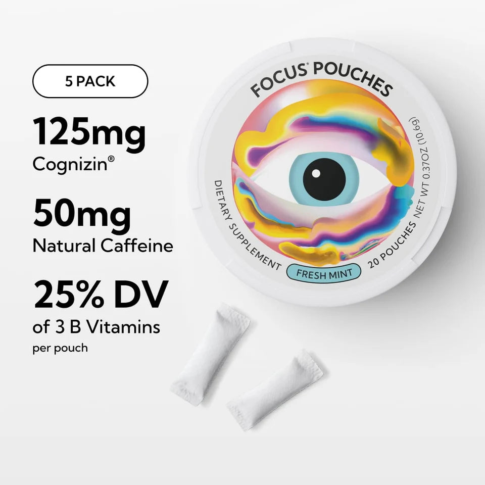 NEUTONIC Focus Pouches - Fresh Mint