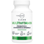 Type Zero Multivitamin – Energía y Salud Diaria (1300 MG, 120 Cápsulas)